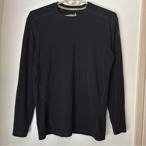 Smartwool Classic Merino Base Layer Crew in Black Men’s XL Long Sleeve Outdoor